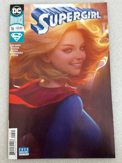 Supergirl #16 Artgerm Cover DC 2018