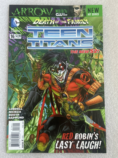 Teen Titans #16 New 52 Death of the Family DC 2013