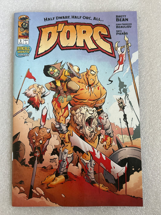 D'Orc #2 cover C Invincible Image Comics 2026