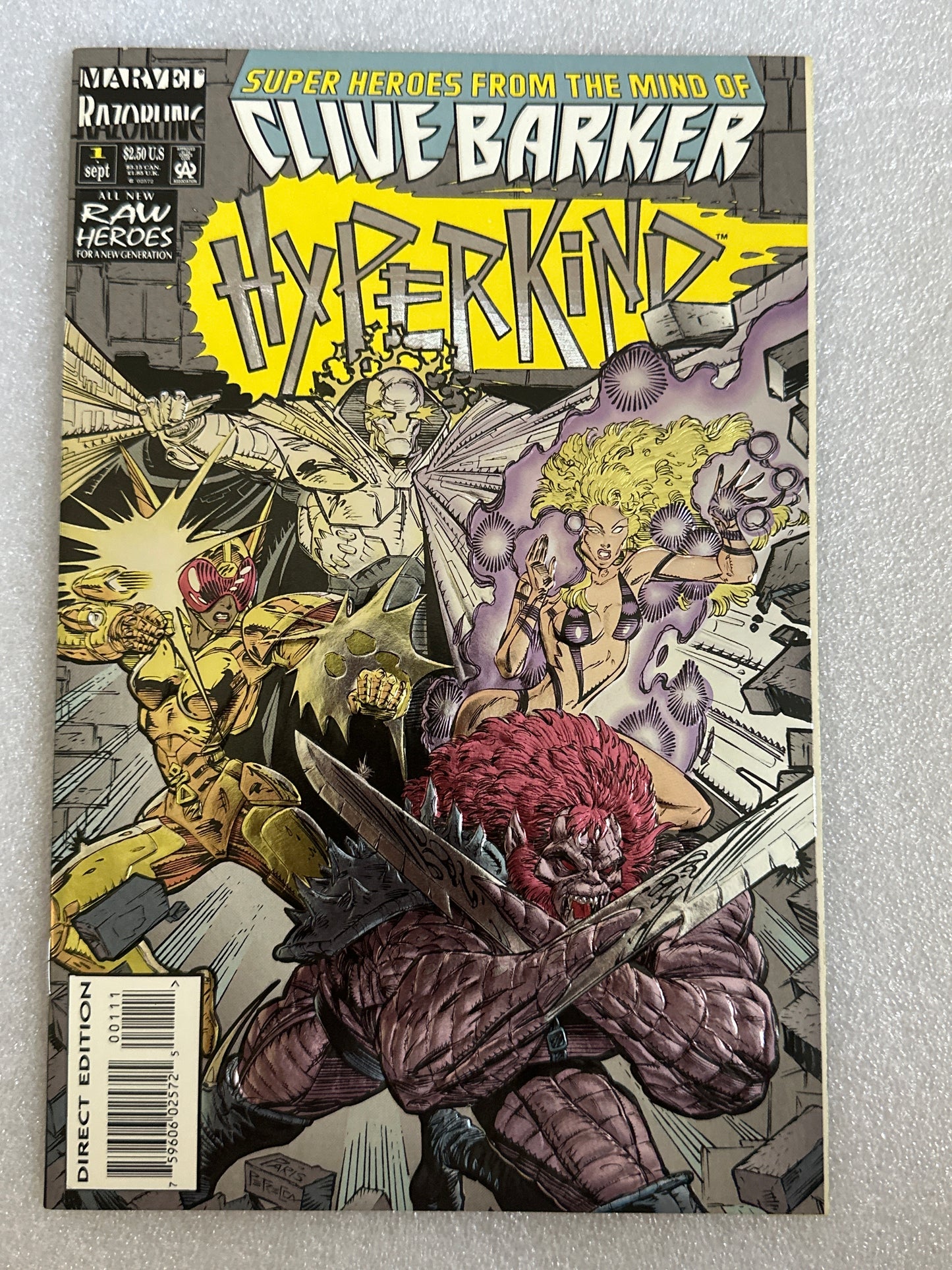 Hyperkind #1 Marvel 1993