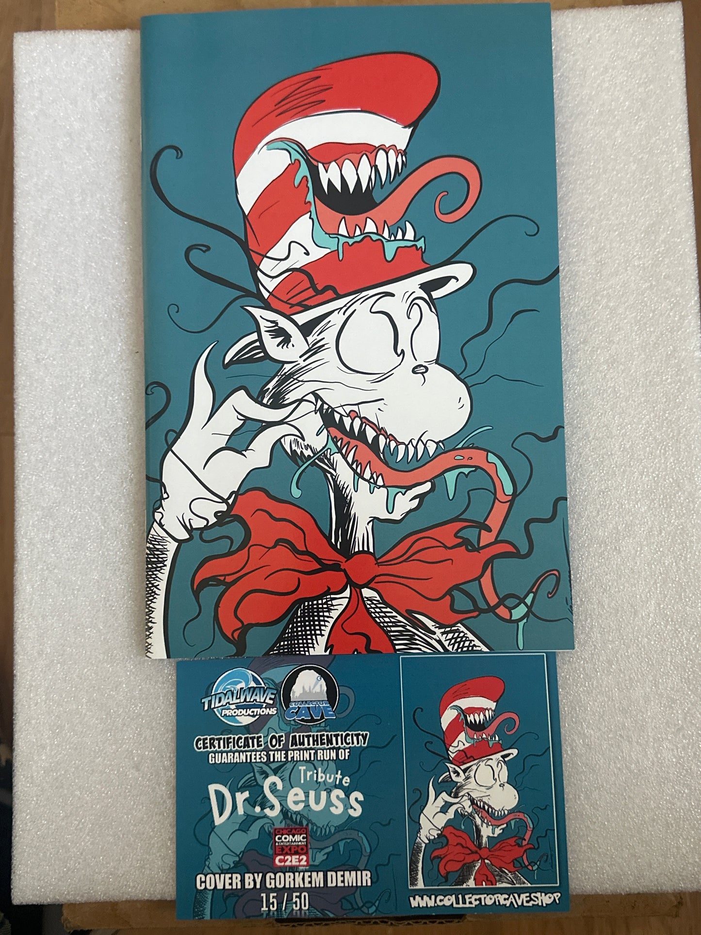 Dr. Seuss Tribute 15/50 Virgin Variant Tidalwave/Collectors Cave