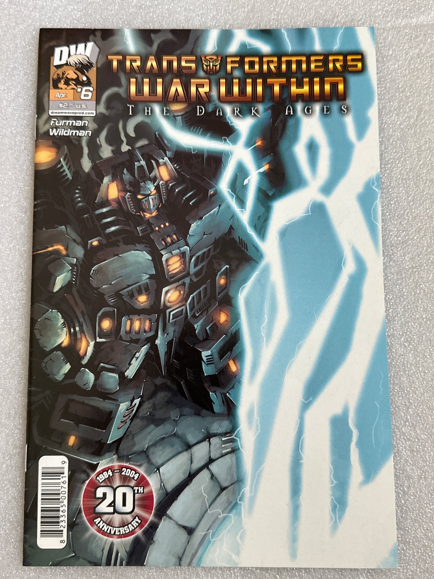 Transformers The War Within The Dark Ages #6 Vol 2 Dreamwave 2004