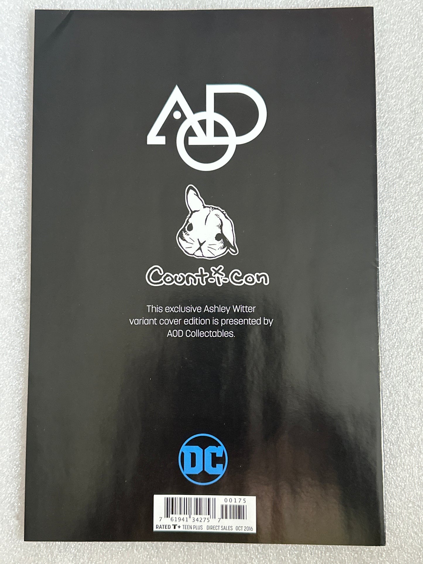 Harley Quinn #1 Rebirth Variant Signed by Ashley Witter DC 2016