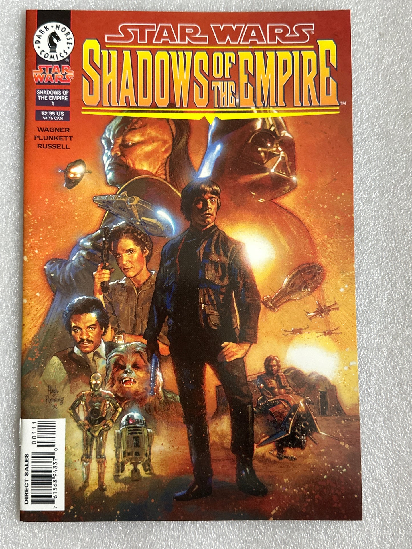 Star Wars Shadow of the Empire #1 Dark Horse 1996