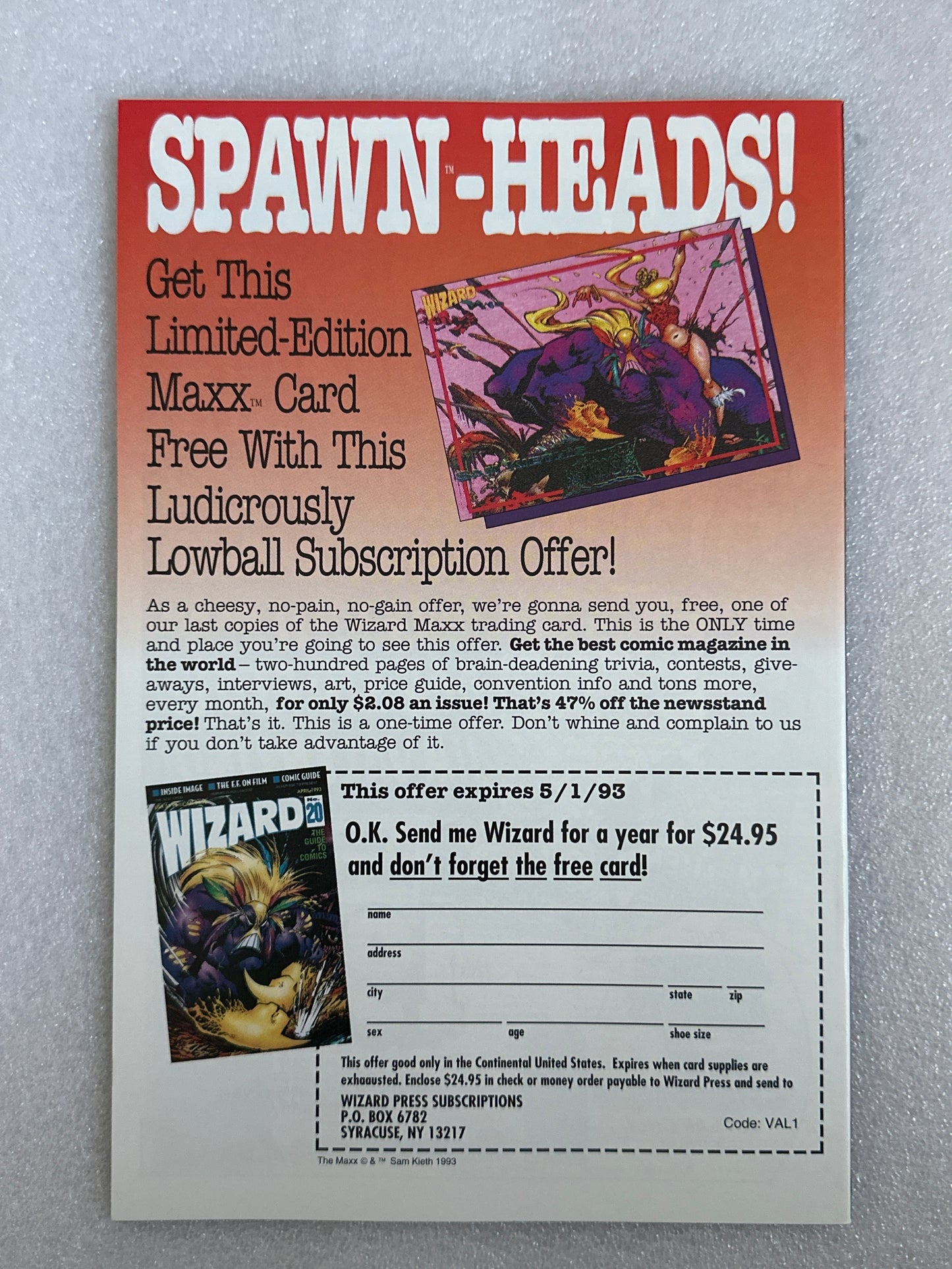 Spawn #8 Image 1993