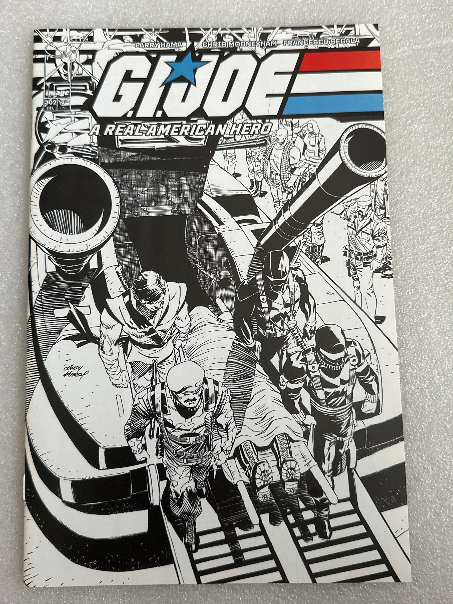G.I. Joe A Real American Hero #302 Sketch Cover Image 2023