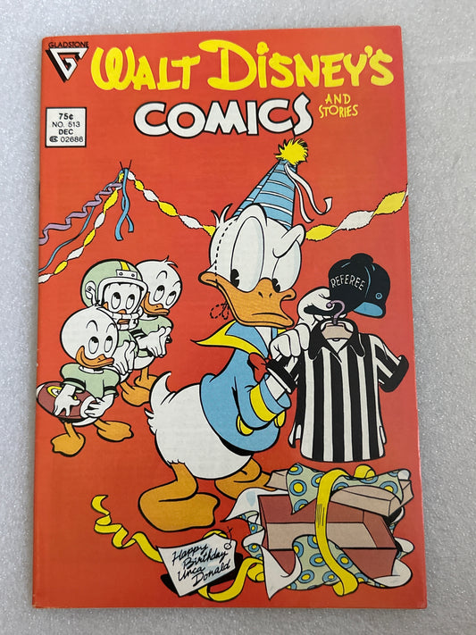 Walt Disney's Comics And Stories #513 Gladstone 1986