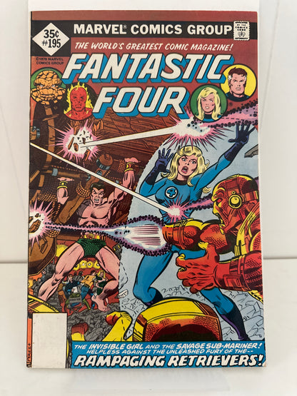 Fantastic Four # 195 Marvel 1978