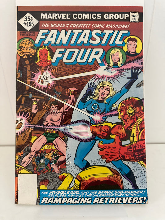 Fantastic Four # 195 Marvel 1978