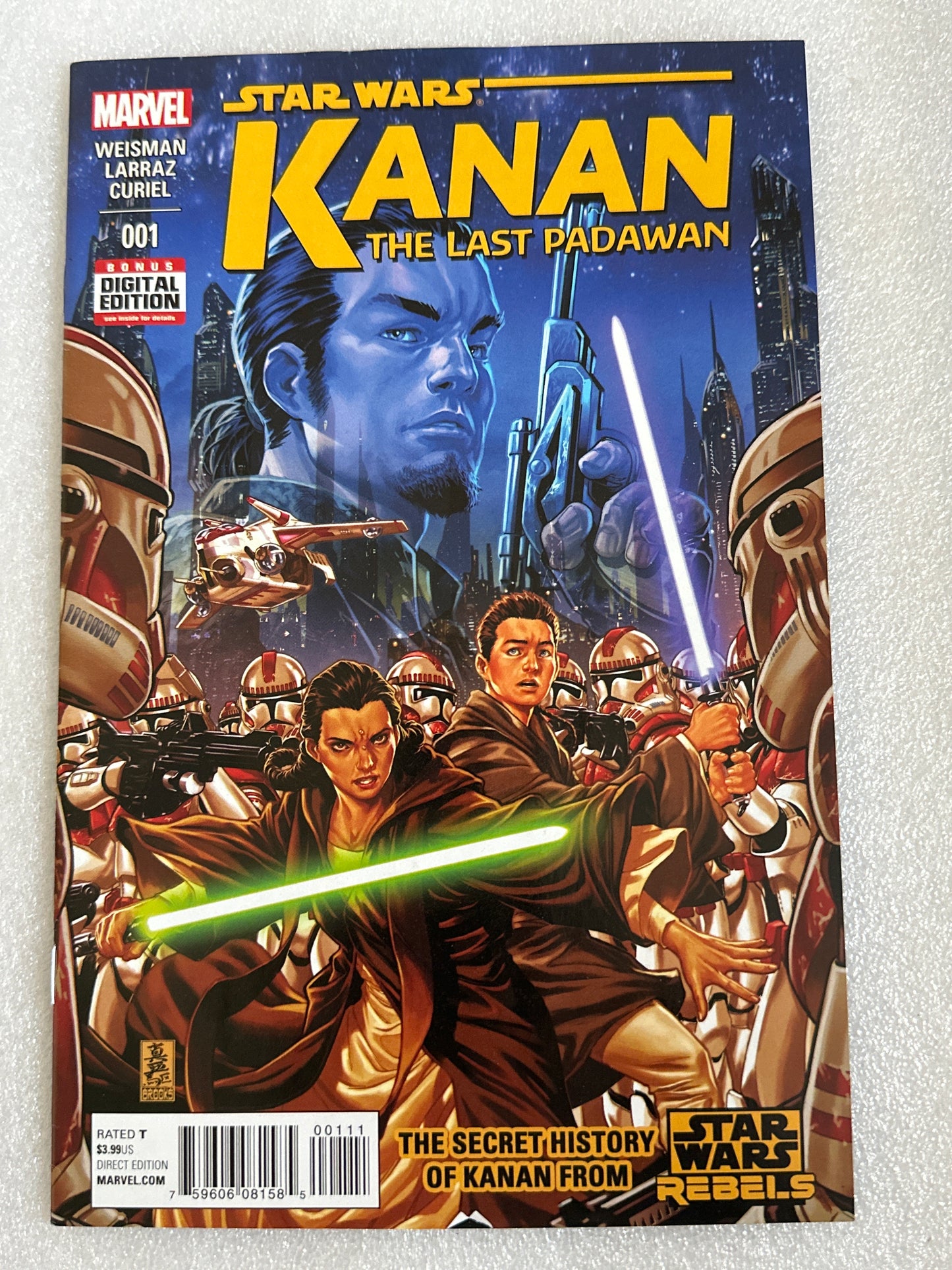 Star Wars Kanan the Last Padawan #1 Marvel 2015