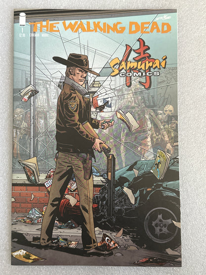 The Walking Dead #1 15th Anniversary Samurai Comics Variant Image