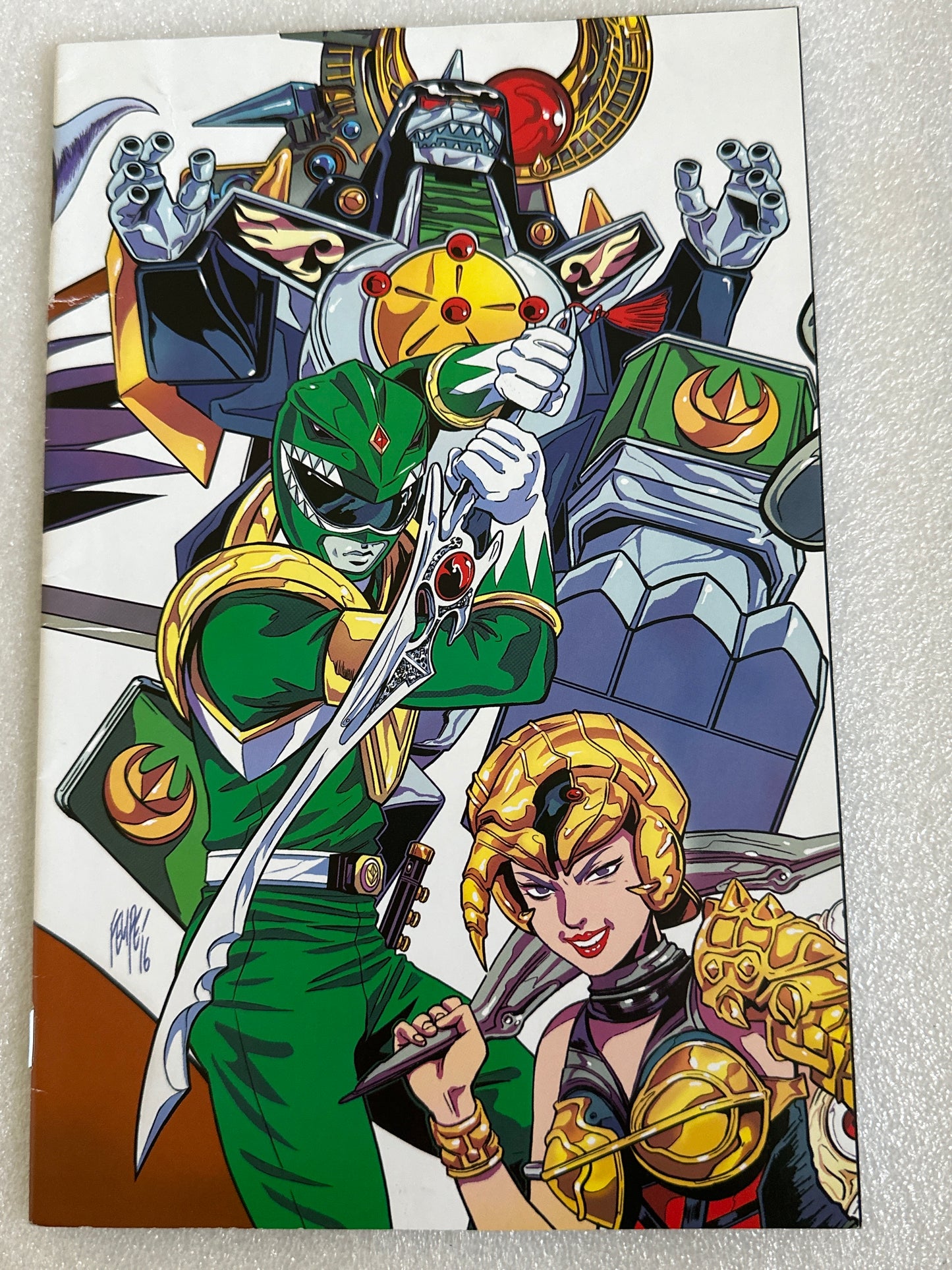 Mighty Morphin Power Rangers #1 Emerald City Comicon Variant Boom! Studios 2016