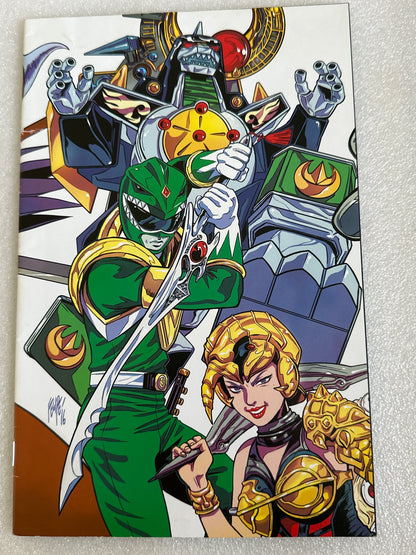 Mighty Morphin Power Rangers #1 Emerald City Comicon Variant Boom! Studios 2016