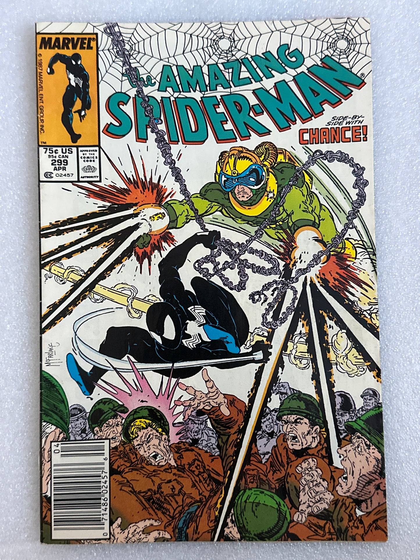 Amazing Spider-Man #299 Newsstand F/VF Marvel 1988