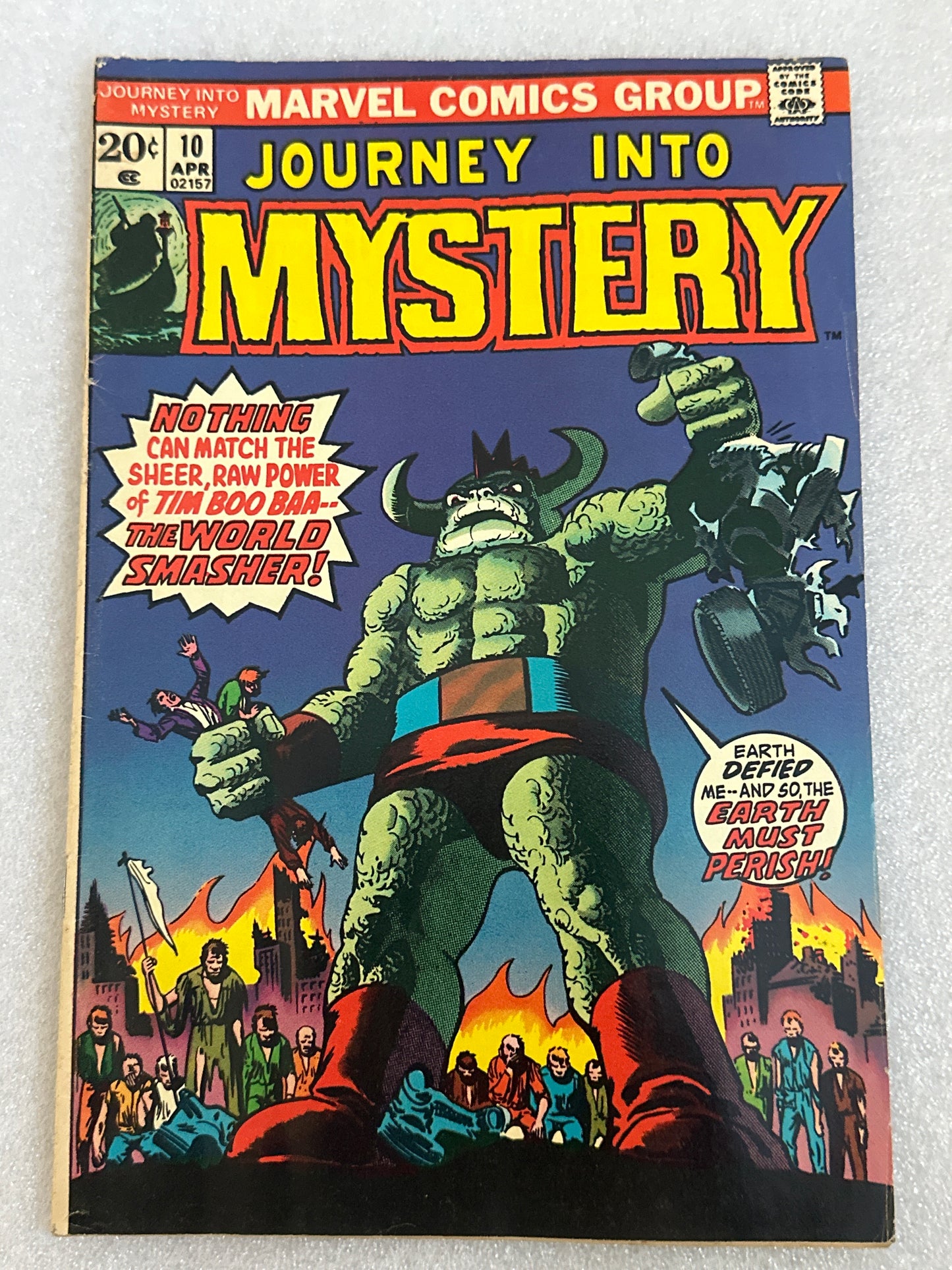 Journey Into Mystery #10 Marvel 1974