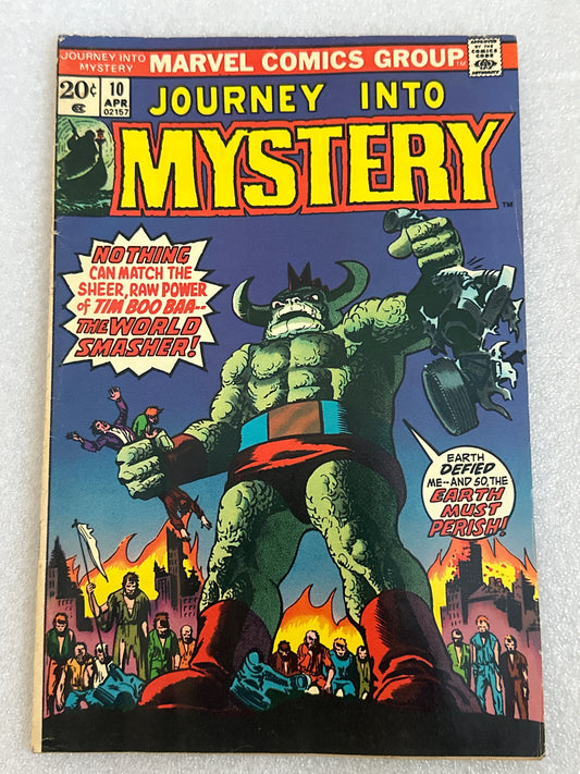 Journey Into Mystery #10 Marvel 1974