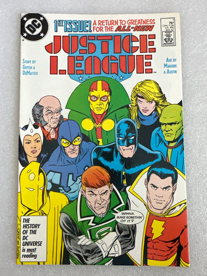 Justice League #1 DC 1987