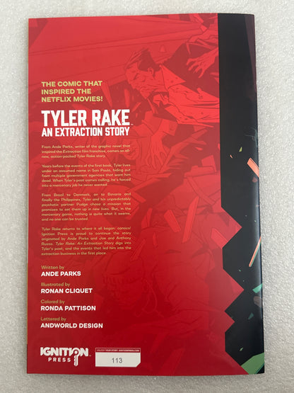 Tyler Rake An Extraction Story #1 1:10 Variant Ignition Press 2026
