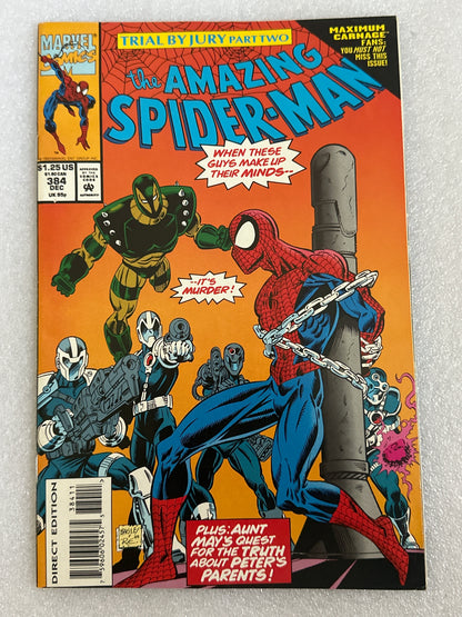 Amazing Spider-Man #384 Marvel 1993