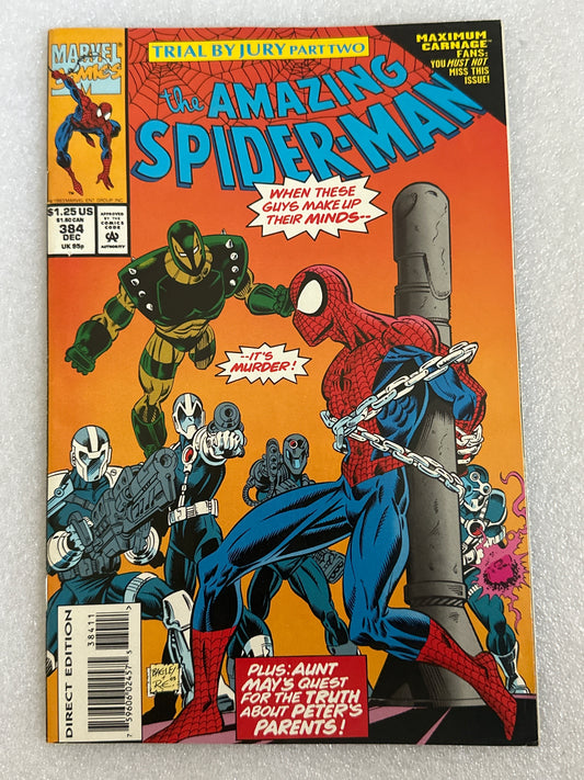 Amazing Spider-Man #384 Marvel 1993