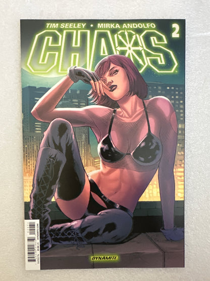 Chaos #2 Subscription Variant Cover Dynamite 2014