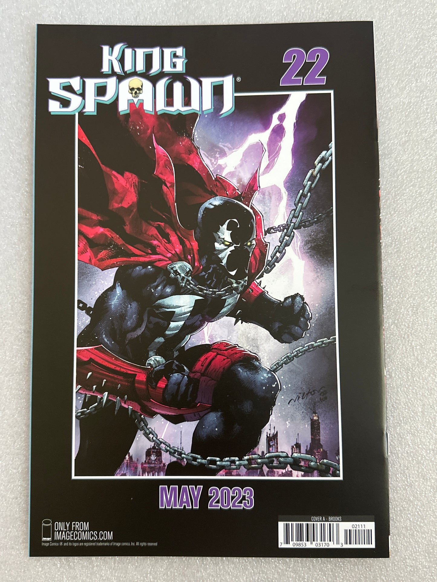 King Spawn #21 Cover A Image 2023