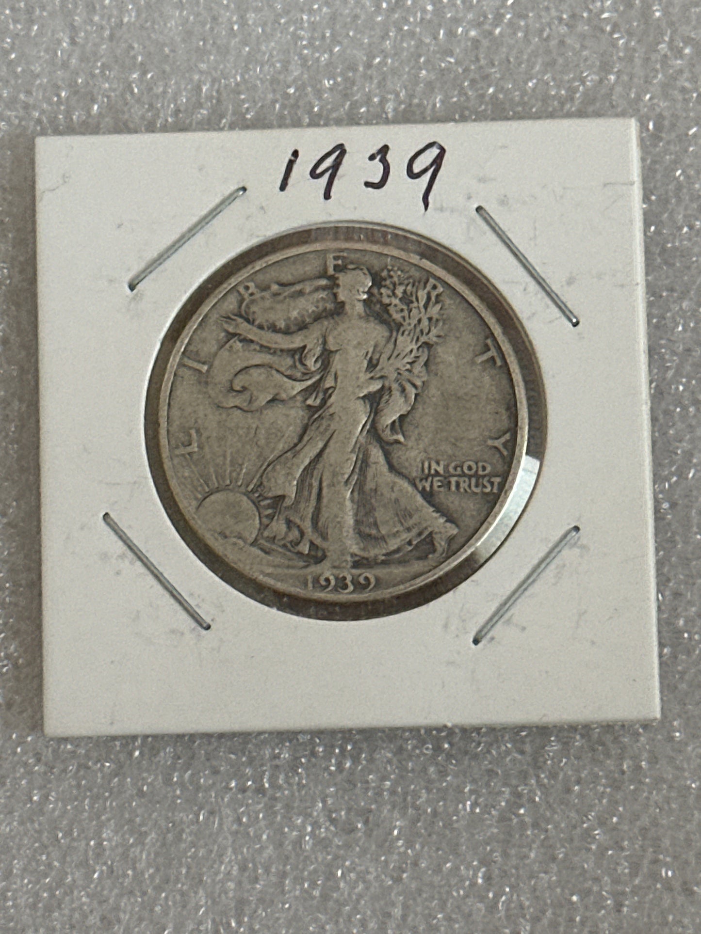 1939 Walking Liberty Silver Half Dollar