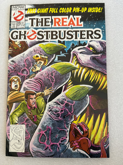 The Real Ghostbusters #15 Now Comics 1987