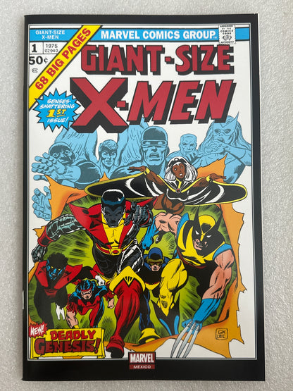 Giant-Sized X-Men #1 Mexico Foil Variant Marvel 2017