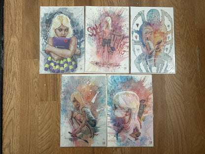Something is Killing the Children #1-25 David Mack Virgin Variant Cover Set plus #25 ComicTom Variant Boom! 2022