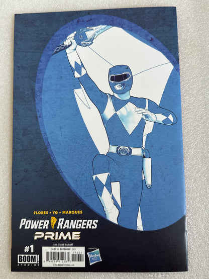 Power Rangers Prime #1 Foil Stamp Variant Boom! Studios 2024