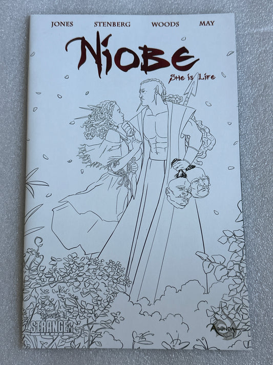 Niobe She is Life #1 2nd Print Sketch Cover Stranger Comics 2016