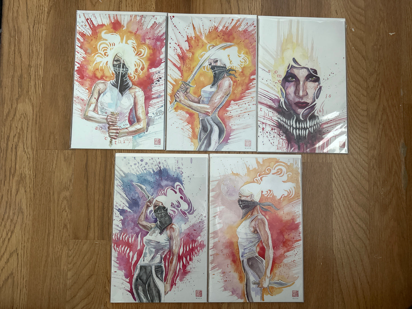 Something is Killing the Children #1-25 David Mack Virgin Variant Cover Set plus #25 ComicTom Variant Boom! 2022
