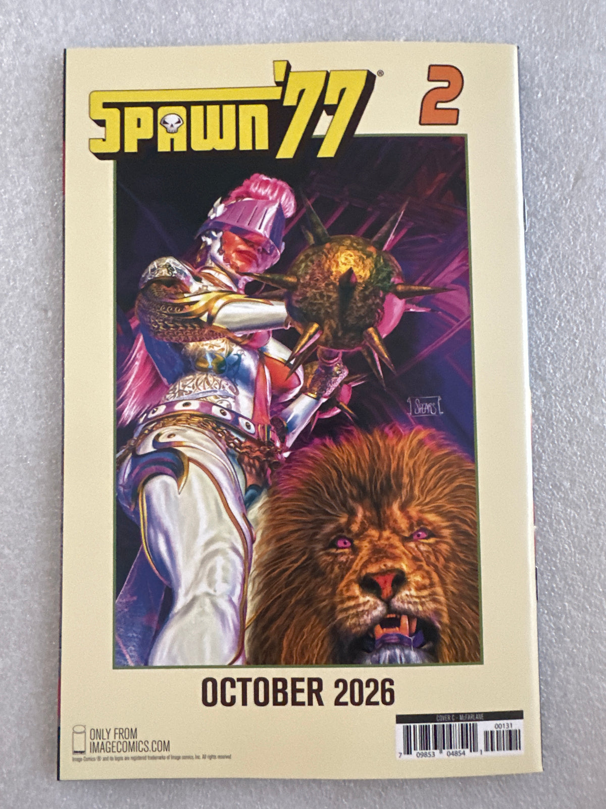Spawn '77 #1 Cover C Spears & McFarlane Image 2026