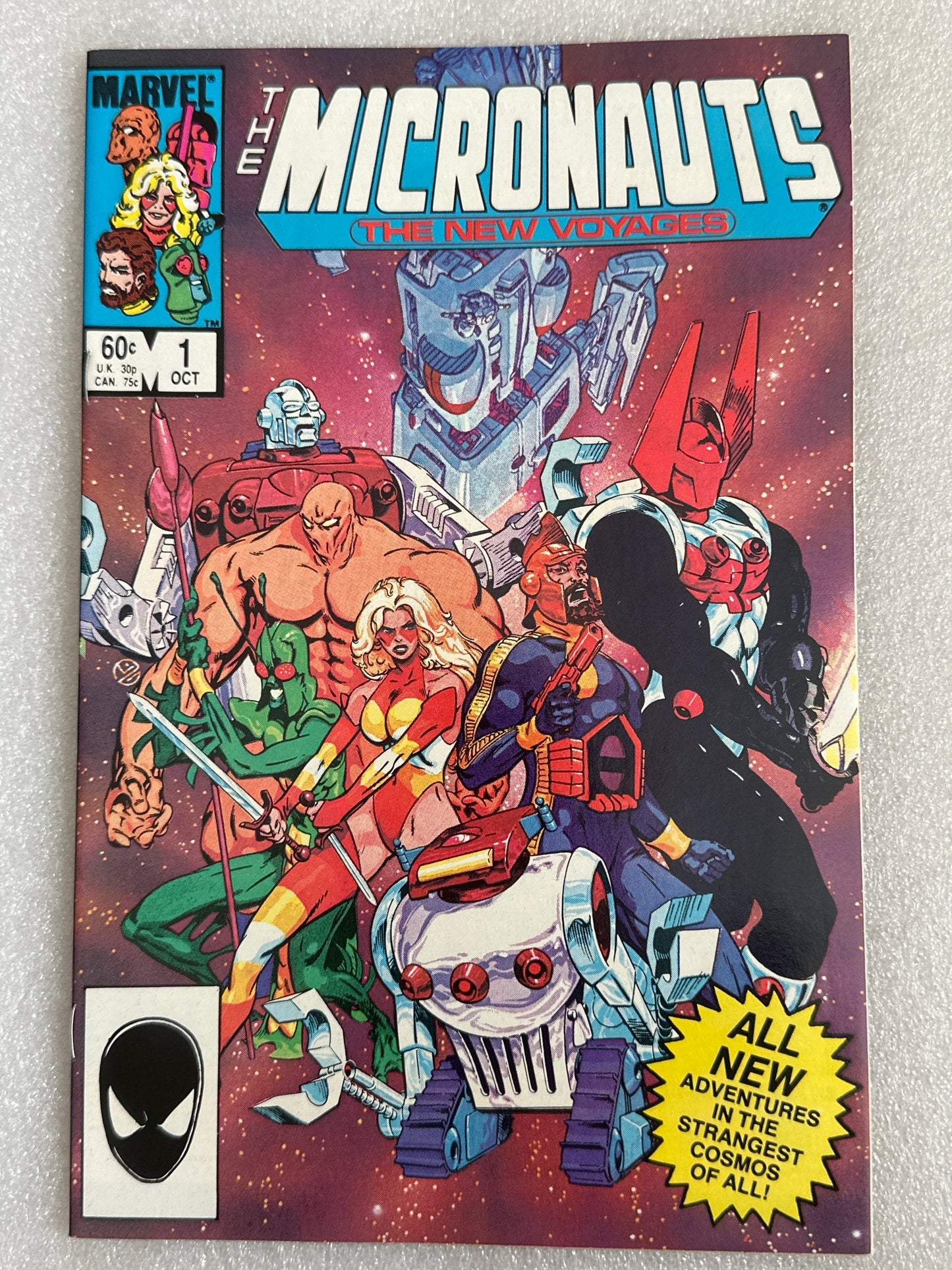Micronauts The New Voyages #1 Marvel 1984