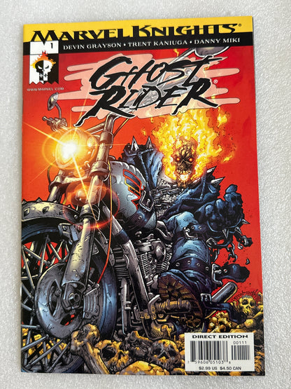 Ghost Rider #1 Marvel Knights Marvel 2001