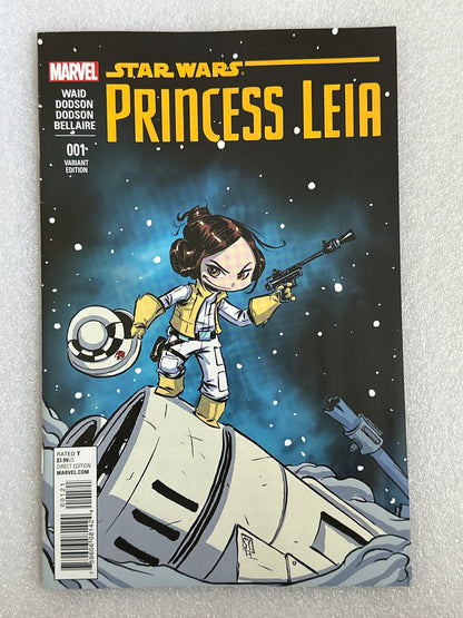 Star Wars Princess Leia #1 Scottie Young Variant Marvel 2015