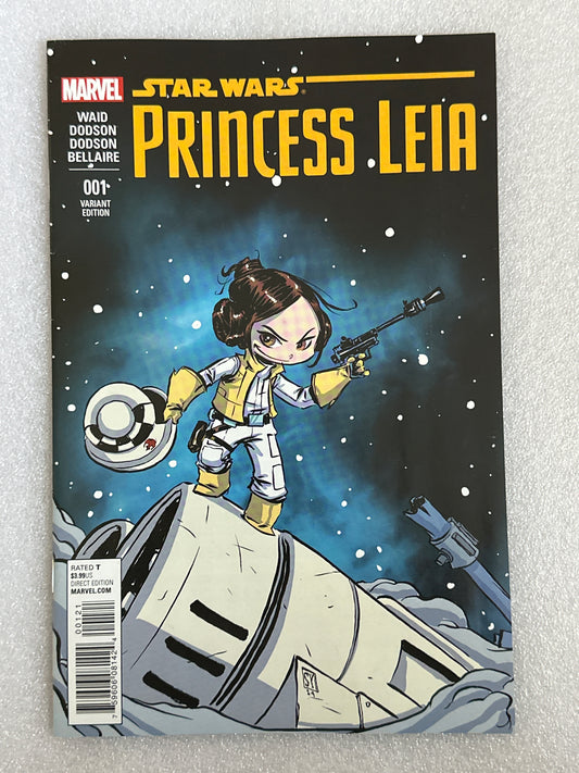 Star Wars Princess Leia #1 Scottie Young Variant Marvel 2015