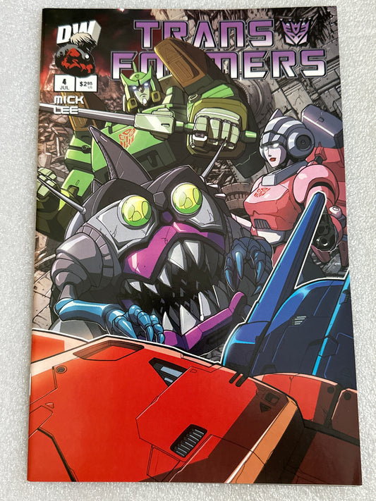 Transformers Generation 1 #4 Vol 2 Dreamwave 2003