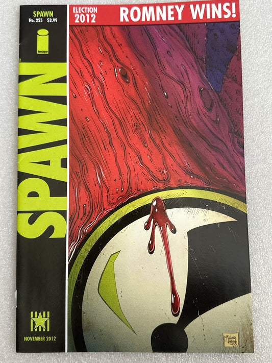 Spawn #225 Romney Wins! Watchman Homage Image 2012