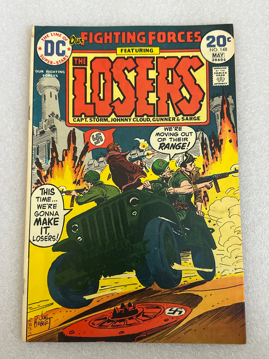 Our Fighting Forces #148 The Losers DC 1974
