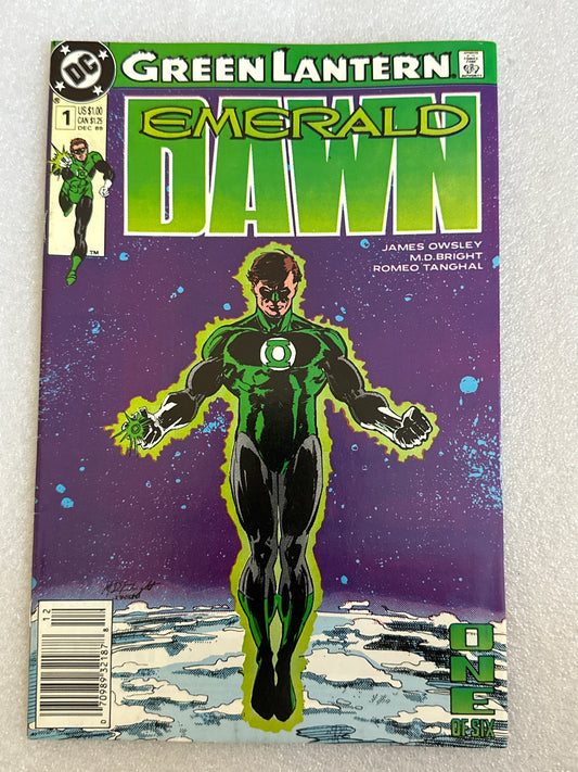 Green Lantern Emerald Dawn #1 DC 1989