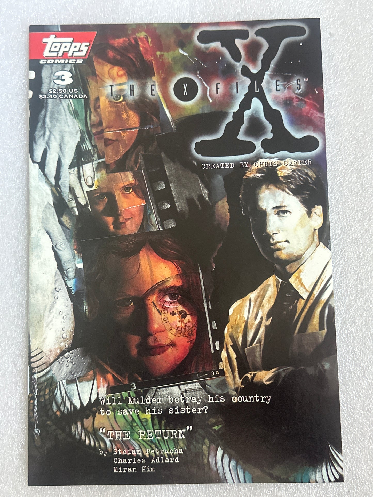 X-Files #3 Topps Comics 1995