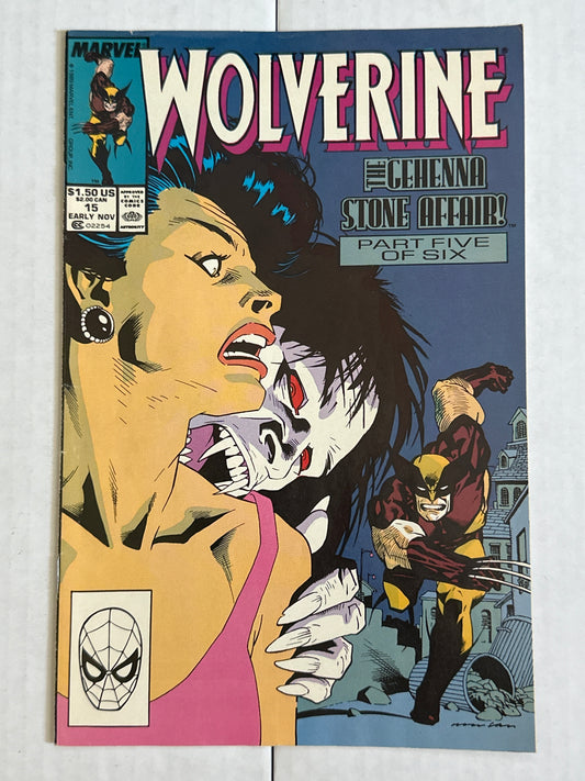 Wolverine #15 First Series Marvel 1989