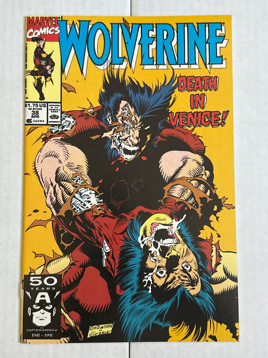 Wolverine #38 First Series Marvel 1991