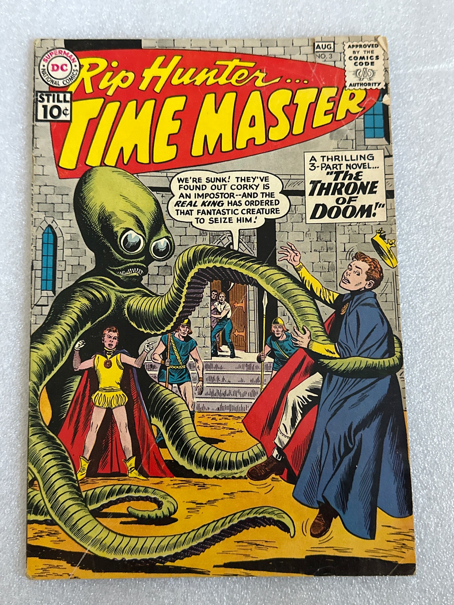 Rip Hunter...Time Master #3 DC 1961
