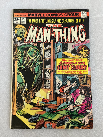 The Man-Thing #15 Marvel 1974