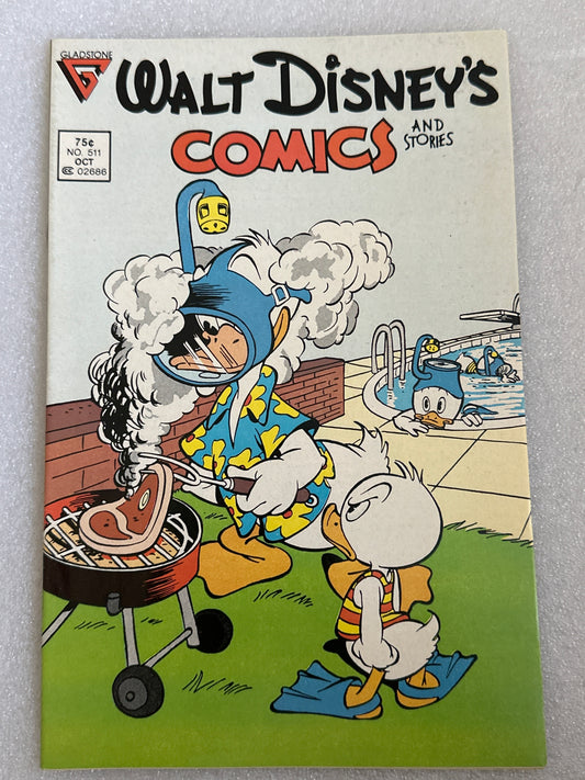 Walt Disney's Comics And Stories #511 Gladstone 1986