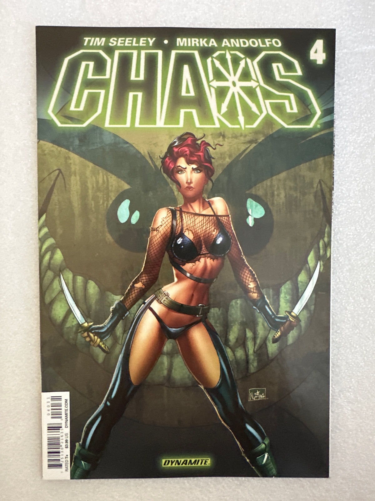 Chaos #4 Variant Cover B Dynamite 2014