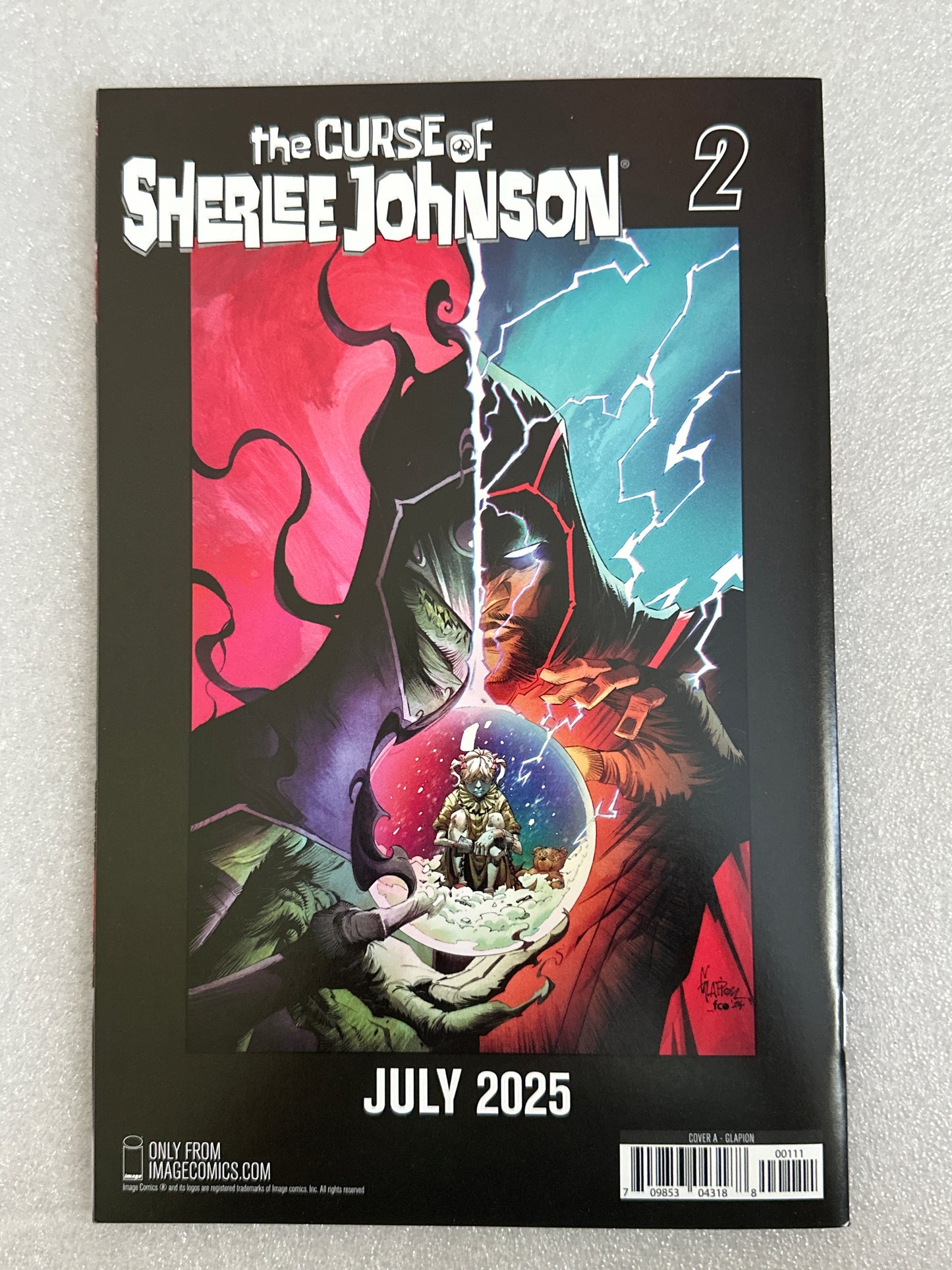 The Curse of Sherlee Johnson #1 Signed Image Comics 2025